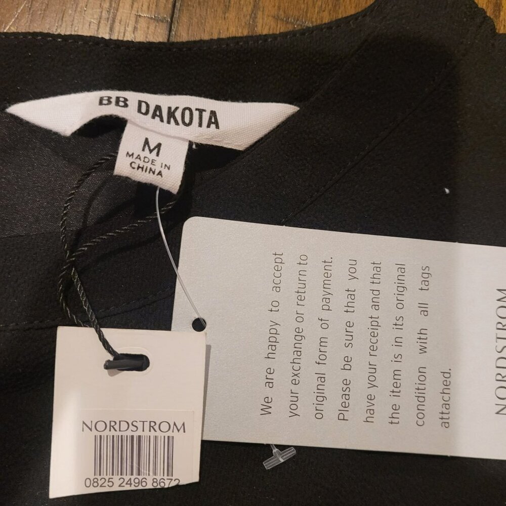 BB Dakota Sleeveless Black Dress  Size M - Picture 5 of 5